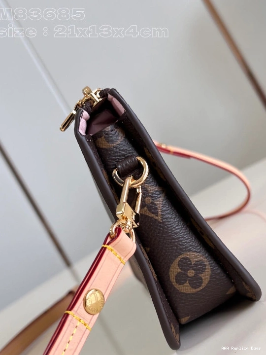 Aaa replica ru VUITTON Lexington Pouch-21.5*13*4.5CM LOUIS 0709